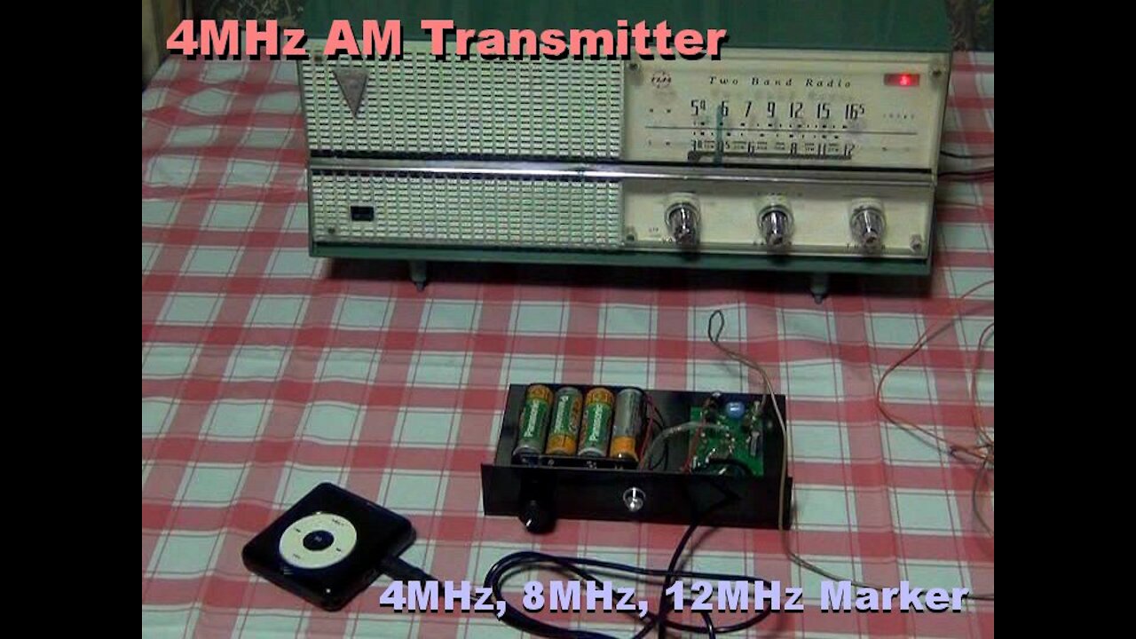 AM 4MHz SW Band Marker/Transmitter