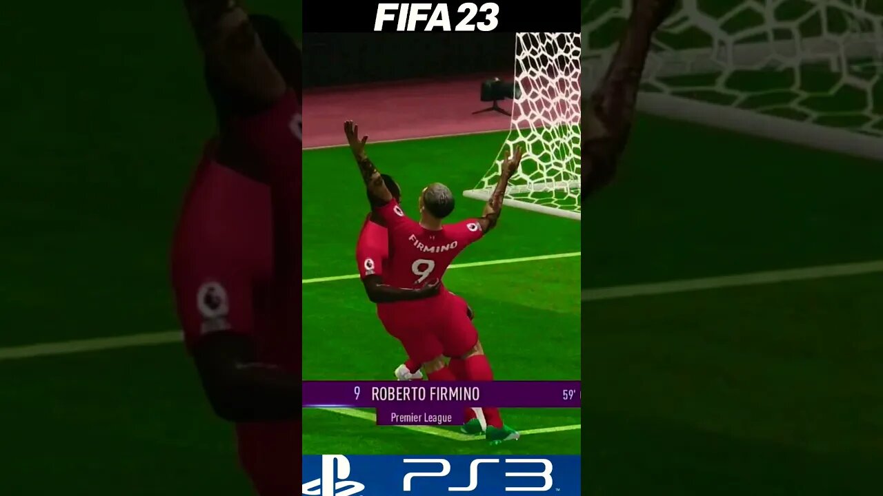 Roberto Firmino Goal & Celebration - FIFA 23 PS3 #shorts