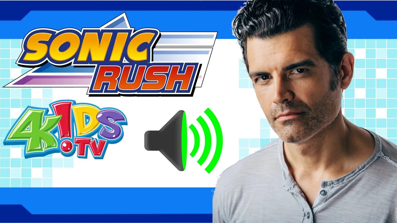 Sonic Rush - Sonic's Cutscenes w/ 4Kidz Cast