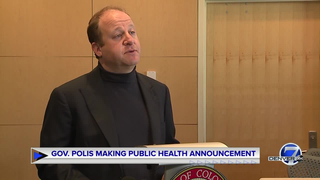 Gov. Jared Polis announces executive order to increase Colorado vaccination rates