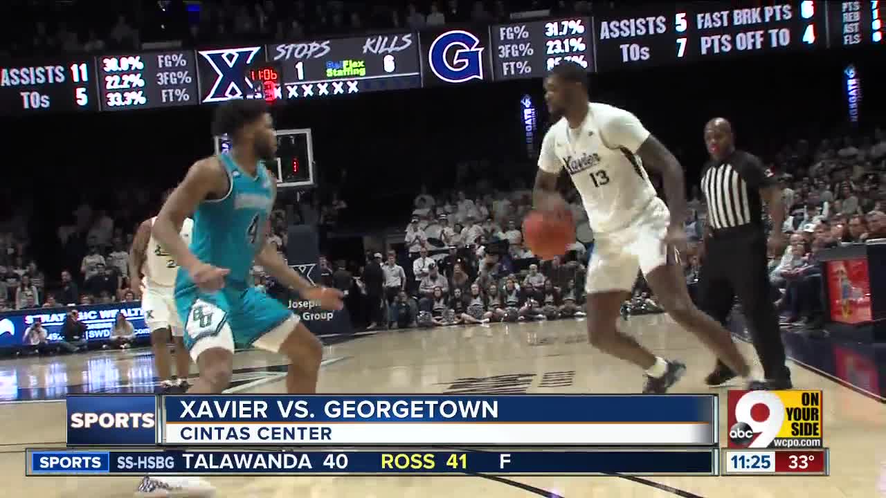 KyKy Tandy's outstanding night at Xavier vs. Georgetown