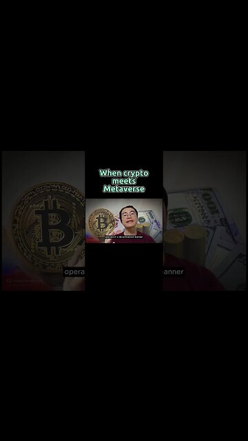 When #cryptocurrency meets #metaverse #bitcoin