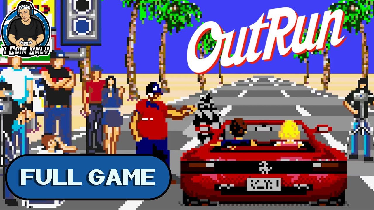 Out Run (Sega Genesis) - Full Game Course C