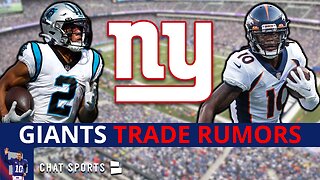 Giants Trade Rumors Are HOT Ft. Jerry Jeudy, DJ Moore, Brandin Cooks & Elijah Moore