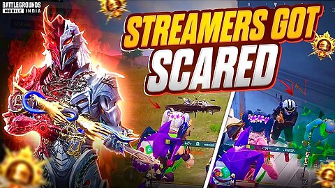 8 STREAMERS Got Scared 😱 | Bixi Op vs Streamers | BGMI