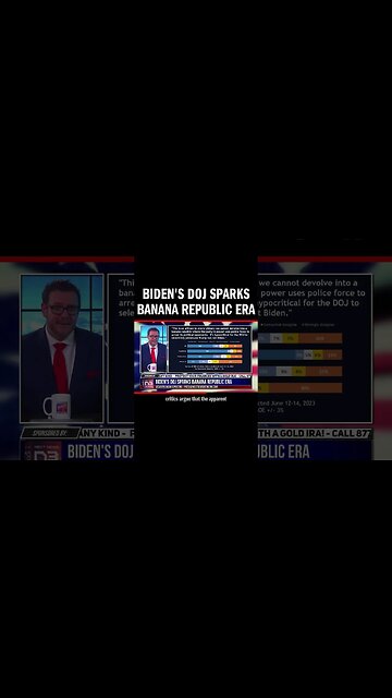 Biden's DOJ Sparks Banana Republic Era