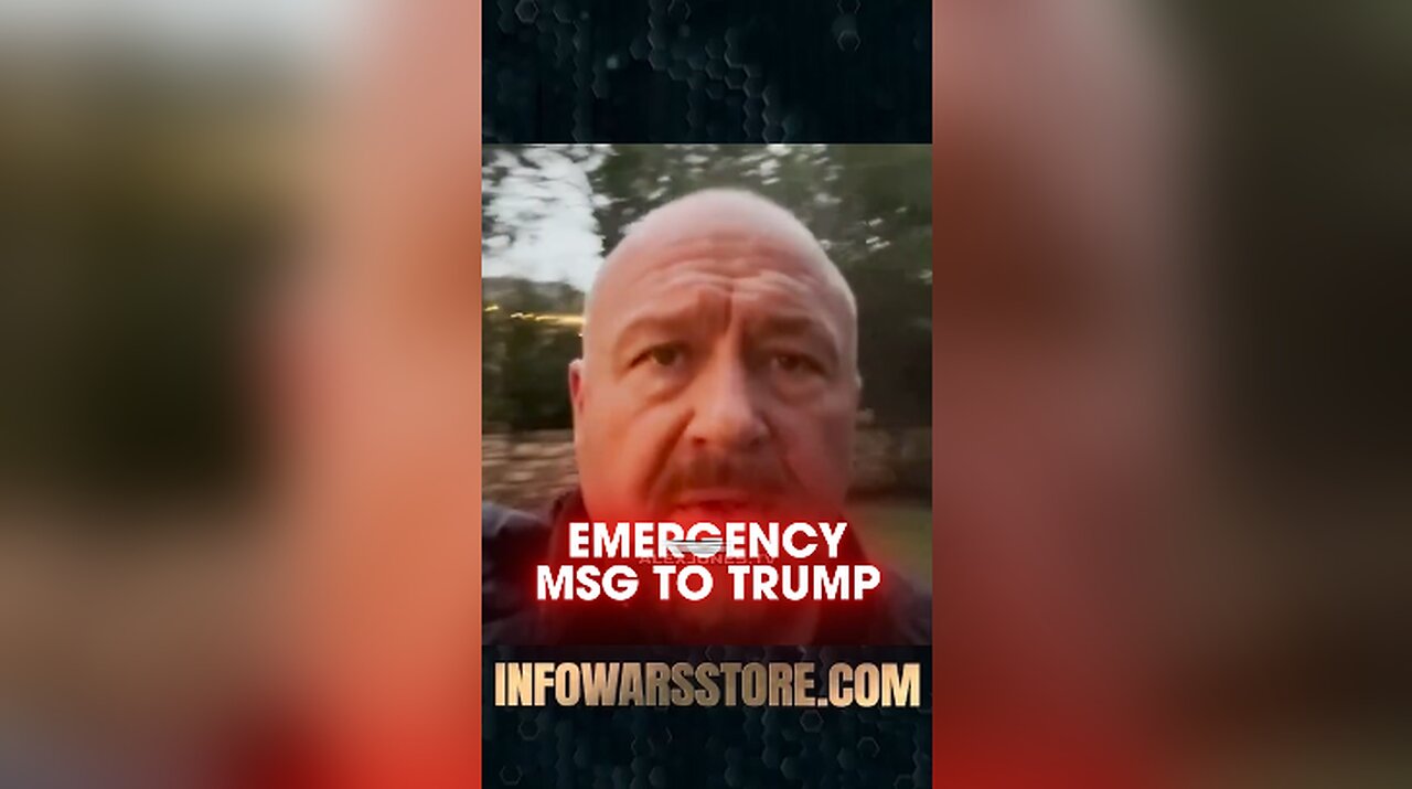 Alex Jones Warns Trump: Globalists Using UFO Threat To Set You up - 12/13/24