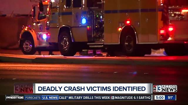 2 teenage crash victims identified