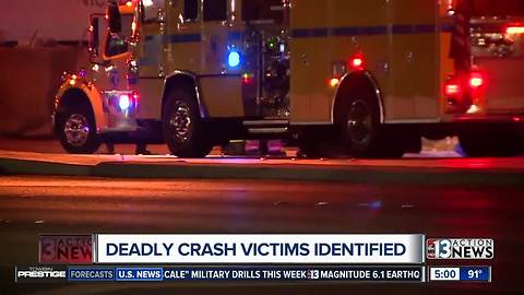 2 teenage crash victims identified