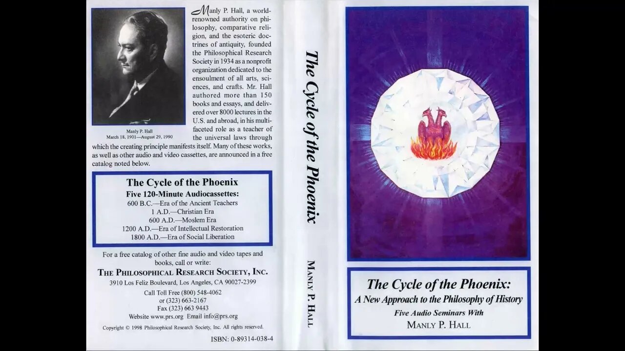 Manly P. Hall Philosophy of History 1200 A.D. to Era of Intellectual Restoration (Part 8)