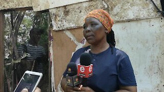 OUTH AFRICA - Durban - KZN MEC of Edu Kwazi Mshengu visit the homeless family leaving in the bush (Video) (4mq)