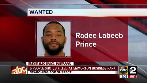 Suspect in Emmorton Business Park shooting identified