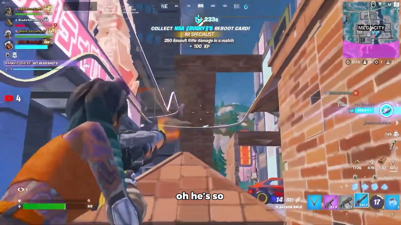 CRAZY Fortnite 1v2!