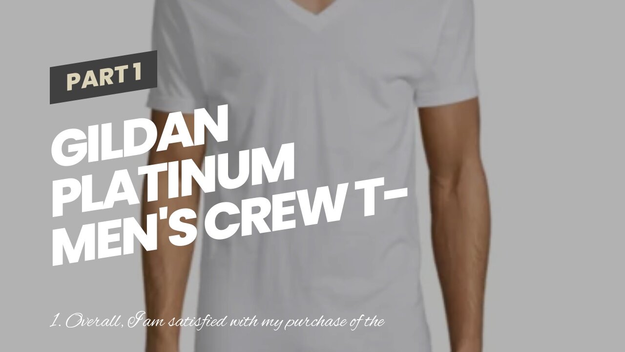 Gildan Platinum Men's Crew T-Shirts