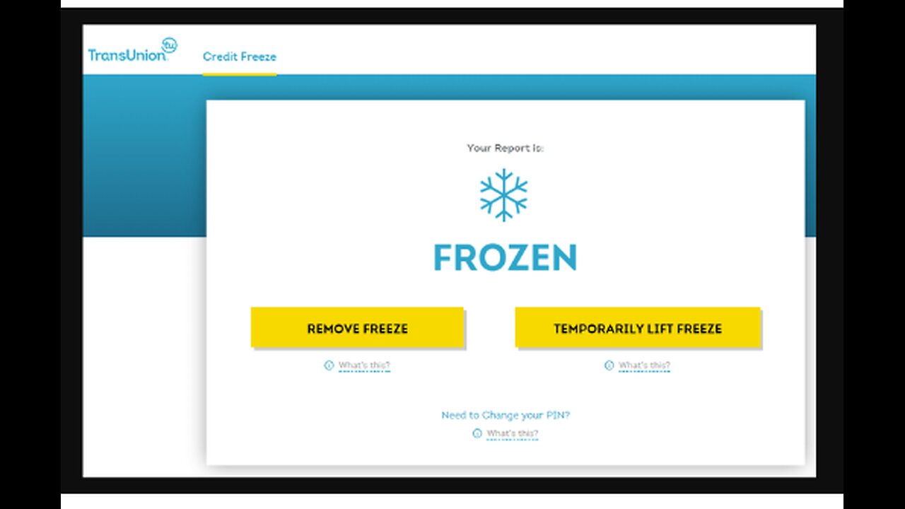 Freeze your Credit in under 10 minutes!