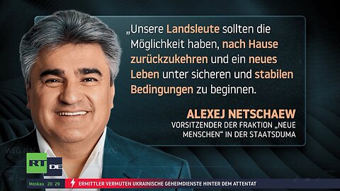 "Der Weg nach Hause": Programm zur Rückkehr von Russen in ihre Heimat