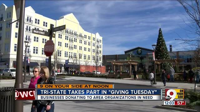 Greater Cincinnati takes part in Giving Tuesday