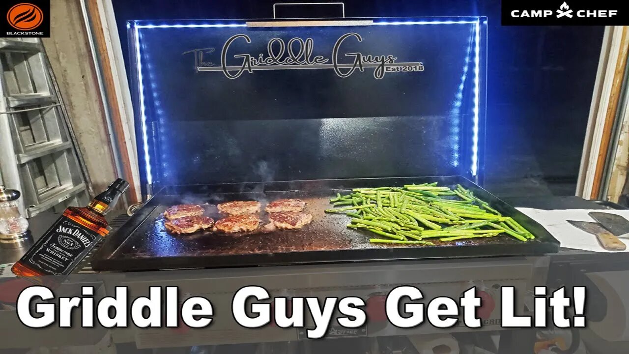 Custom LED lit Griddle Cover!! #Griddle