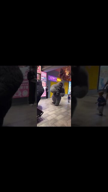 crazy gorilla costume