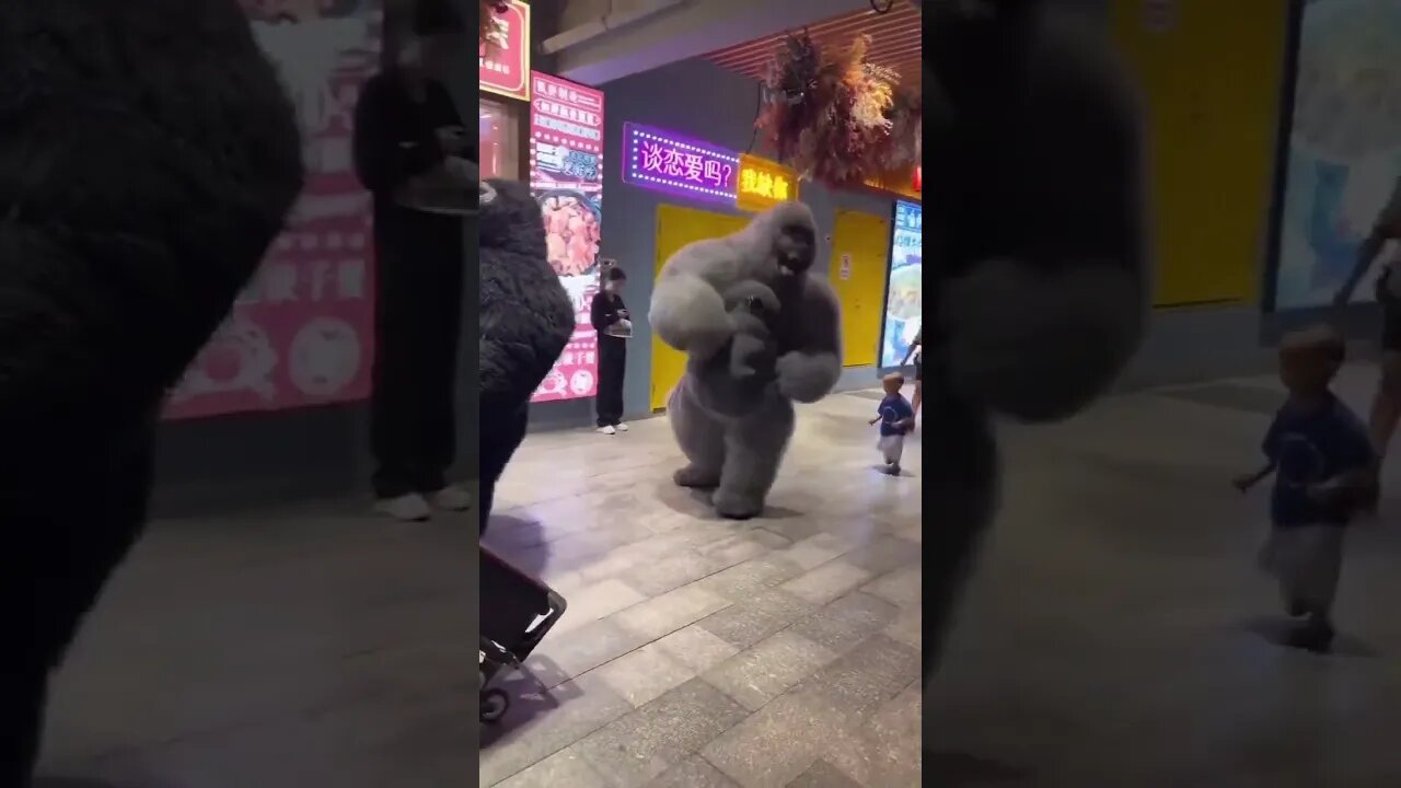 crazy gorilla costume