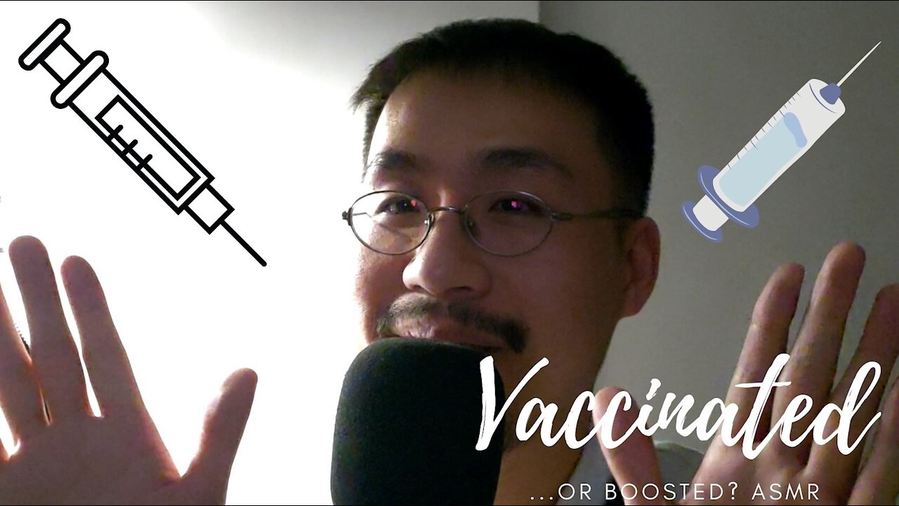 (ASMR) Doctor Ken after getting the booster shot