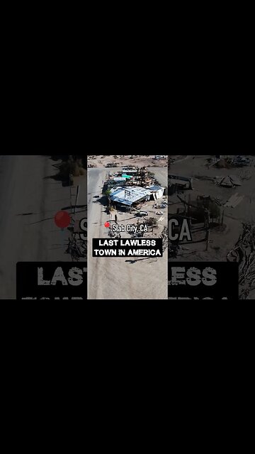 Places That Don't Feel Real 😳 Slab City #shorts