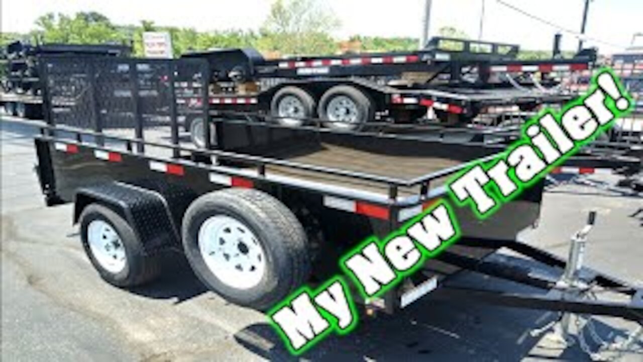 Sure-Trac Utility Trailer 5 x 10 ~ Just Bought a Moving Trailer!! ~