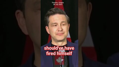 Trudeau should have fired himself