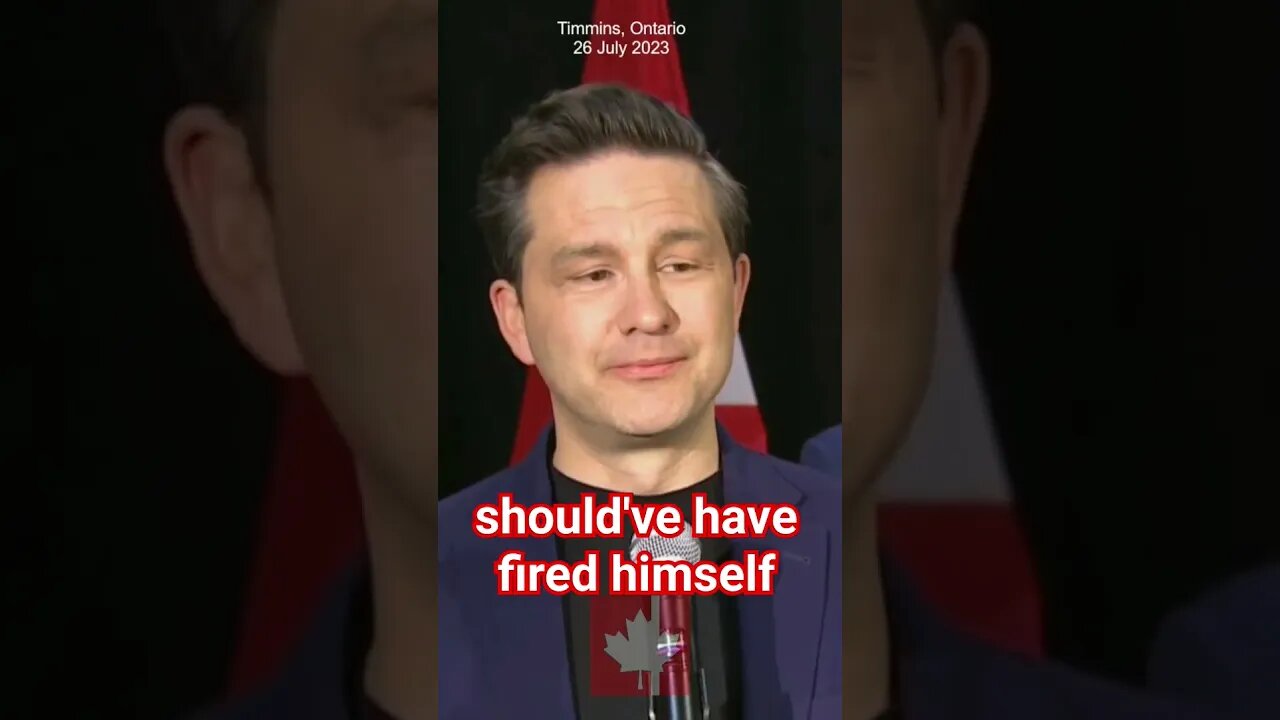 Trudeau should have fired himself