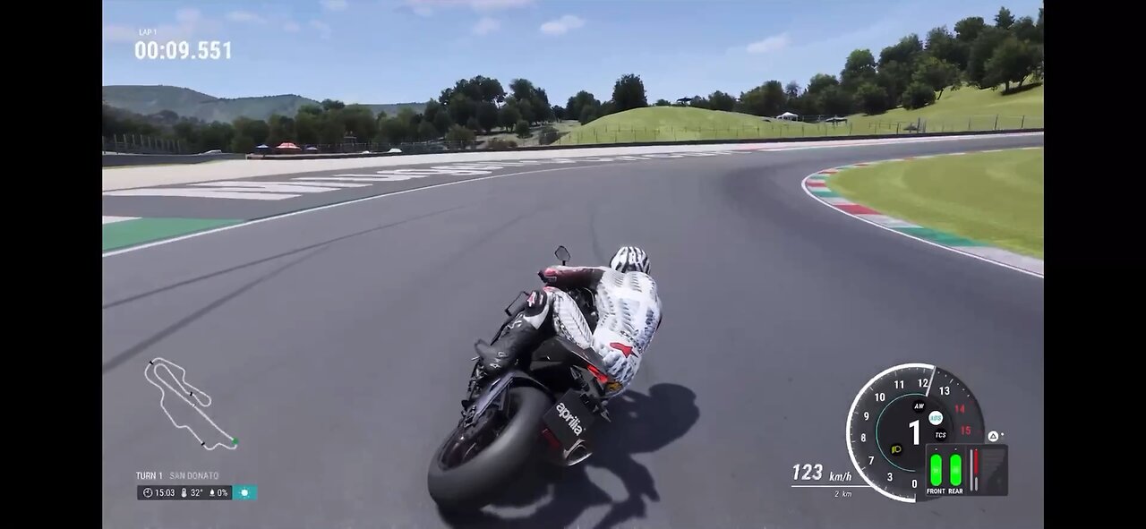 Aprilia RSV4 Mugello Circuit