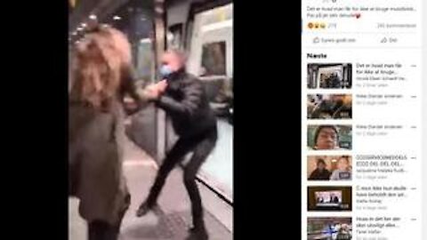 Københavns Metro 05.12.2020 SKAL man bruge mundbind? Svar: NEJ...