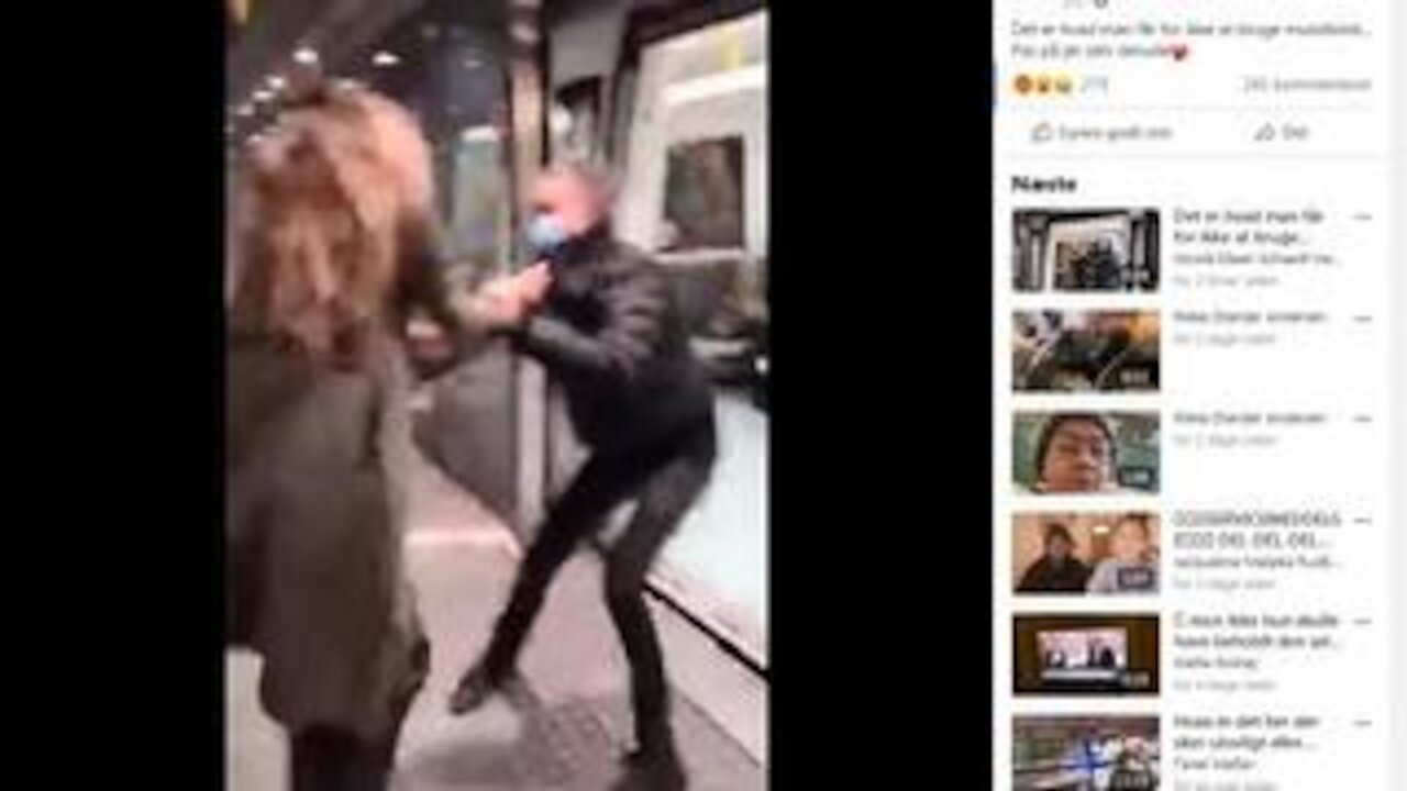 Københavns Metro 05.12.2020 SKAL man bruge mundbind? Svar: NEJ...