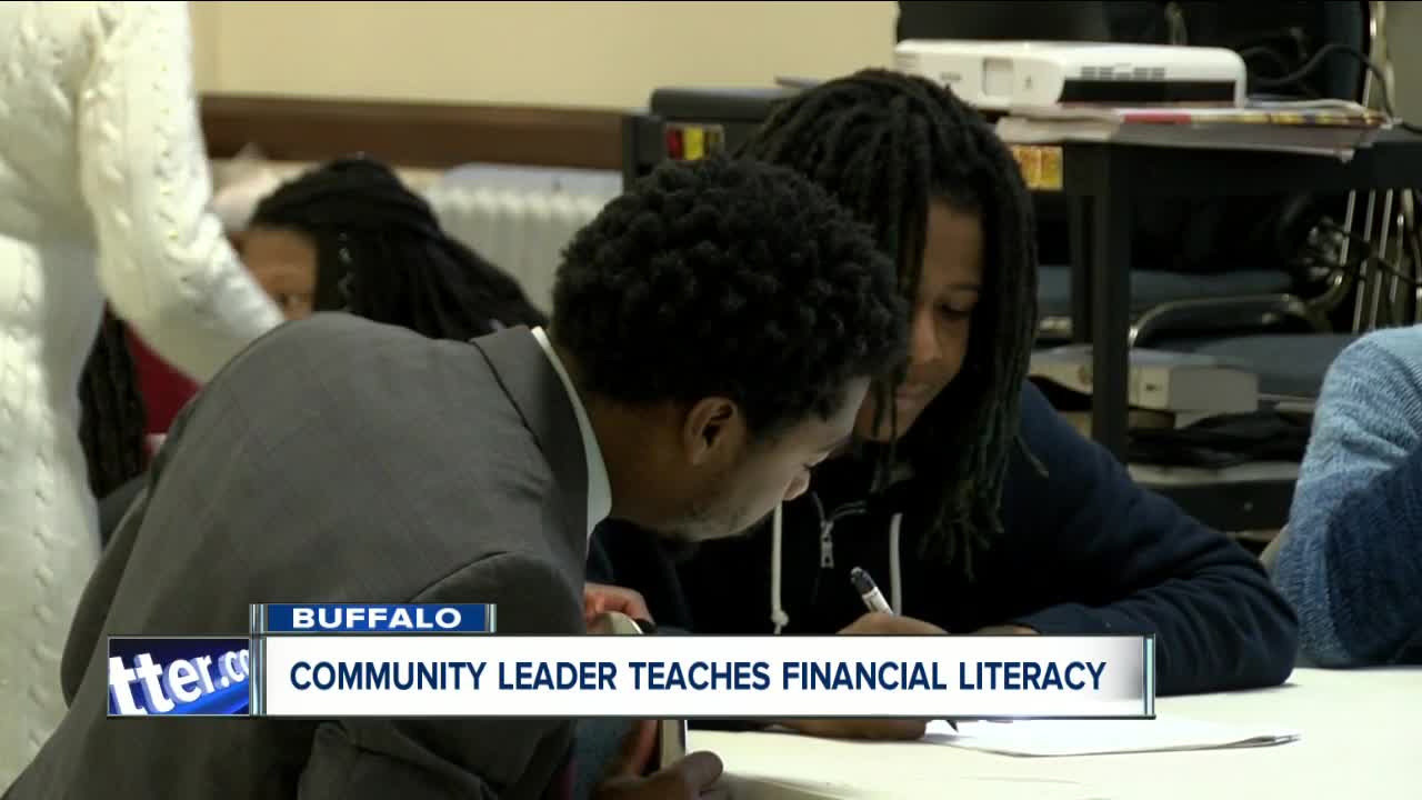 Community leader providing free financial literacy classes