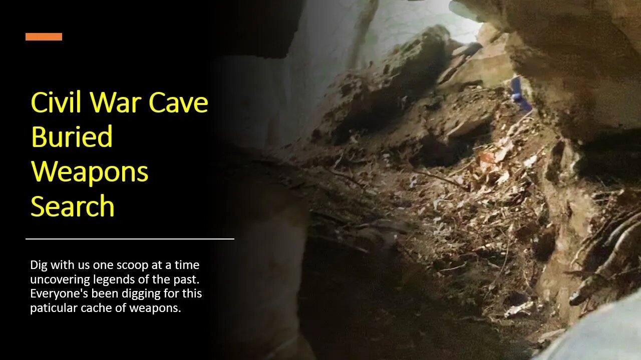 Civil War Cave - Buried Weapons Search 3 - Ozark Hippie Camp