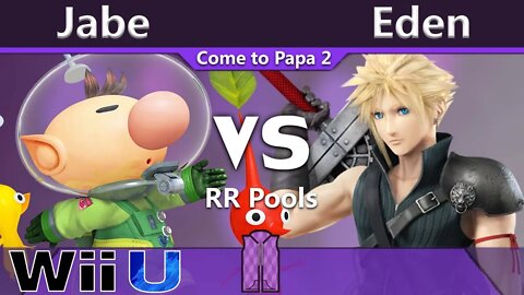 Jabe (Olimar) vs. Eden (Corrin) - Wii U RR Pools - CTP2