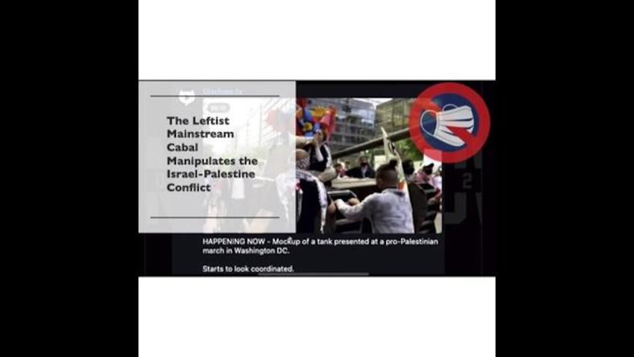 The Leftists & Mockingbird Media Manipulate Israel-Palestine