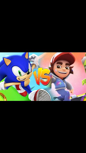 Subway Suffers vs Sonic Dash - Qual é o melhor ?! #shorts