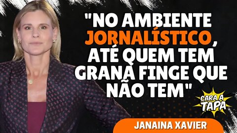 JANAINA XAVIER APONTA HIPOCRISIA VIVIDA NO JORNALISMO