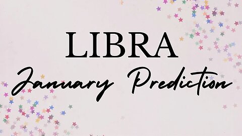 LIBRA January 2023 Tarot Prediction (Sun/Moon/Rising)