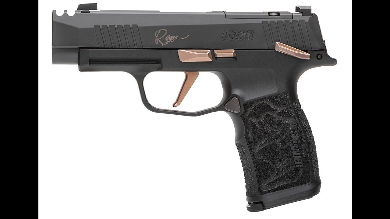 SIG SAUER P365XL ROSE COMP 9MM 3.1" 12RD - 365XL-9-ROSE-MS (LIMIT 2 TICKETS PER CUSTOMER)