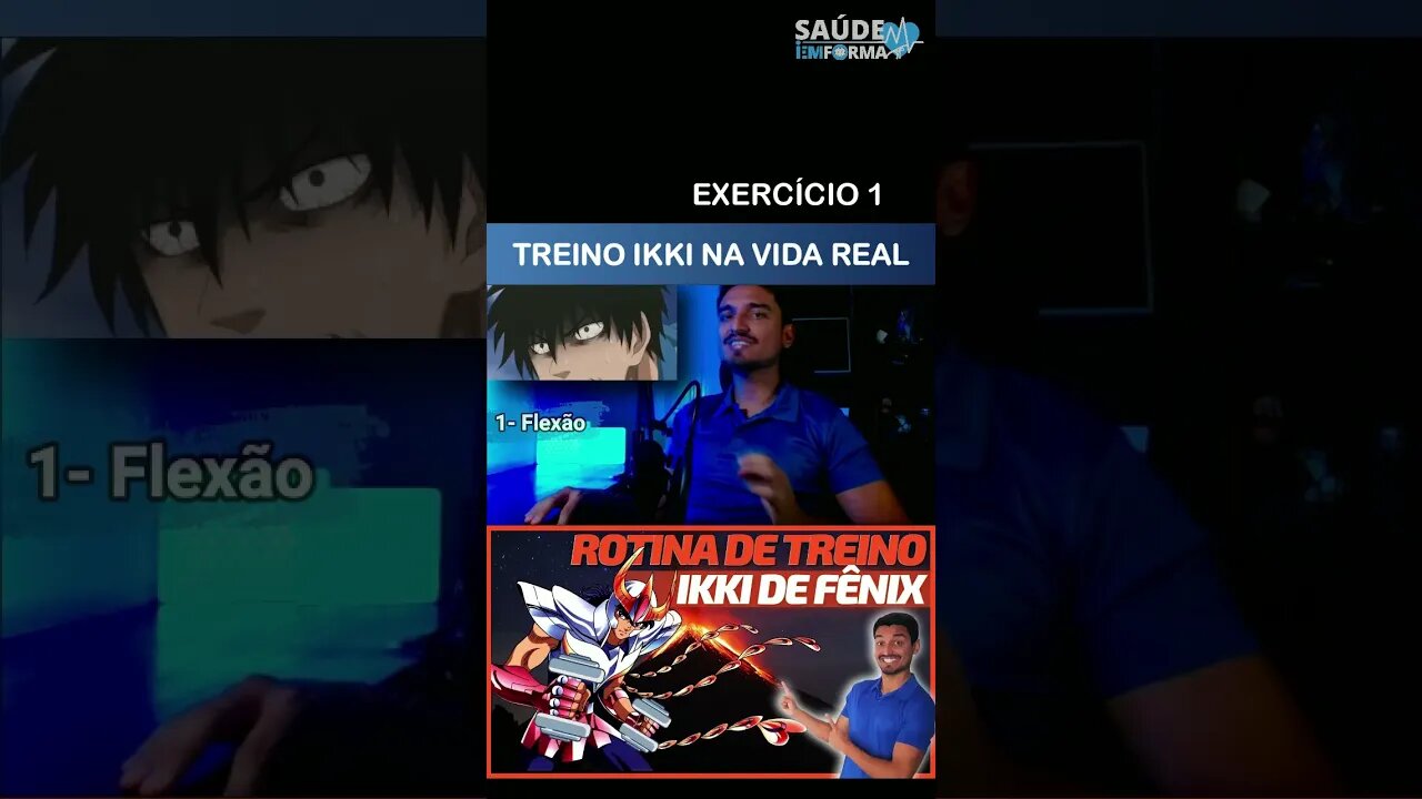 Treino do IKKI de FÊNIX na VIDA REAL🔥[E1]🤔#cdz #cavaleirosdozodiaco #ikkidefenix