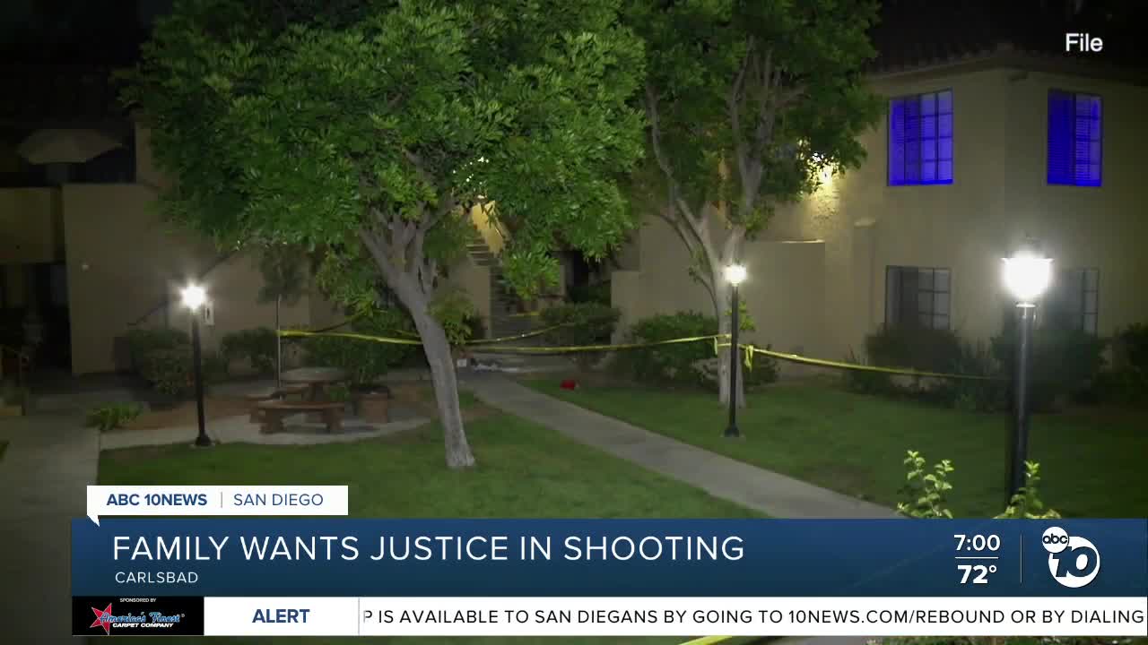 Carlsbad family wants justice in shooting