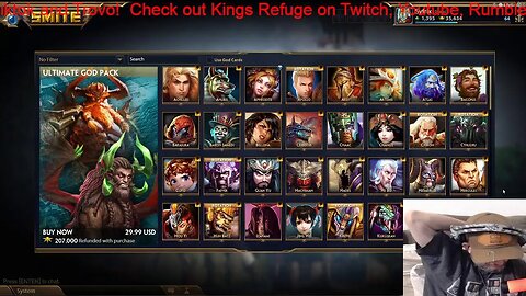 Ymir, and watch me play SMITE!