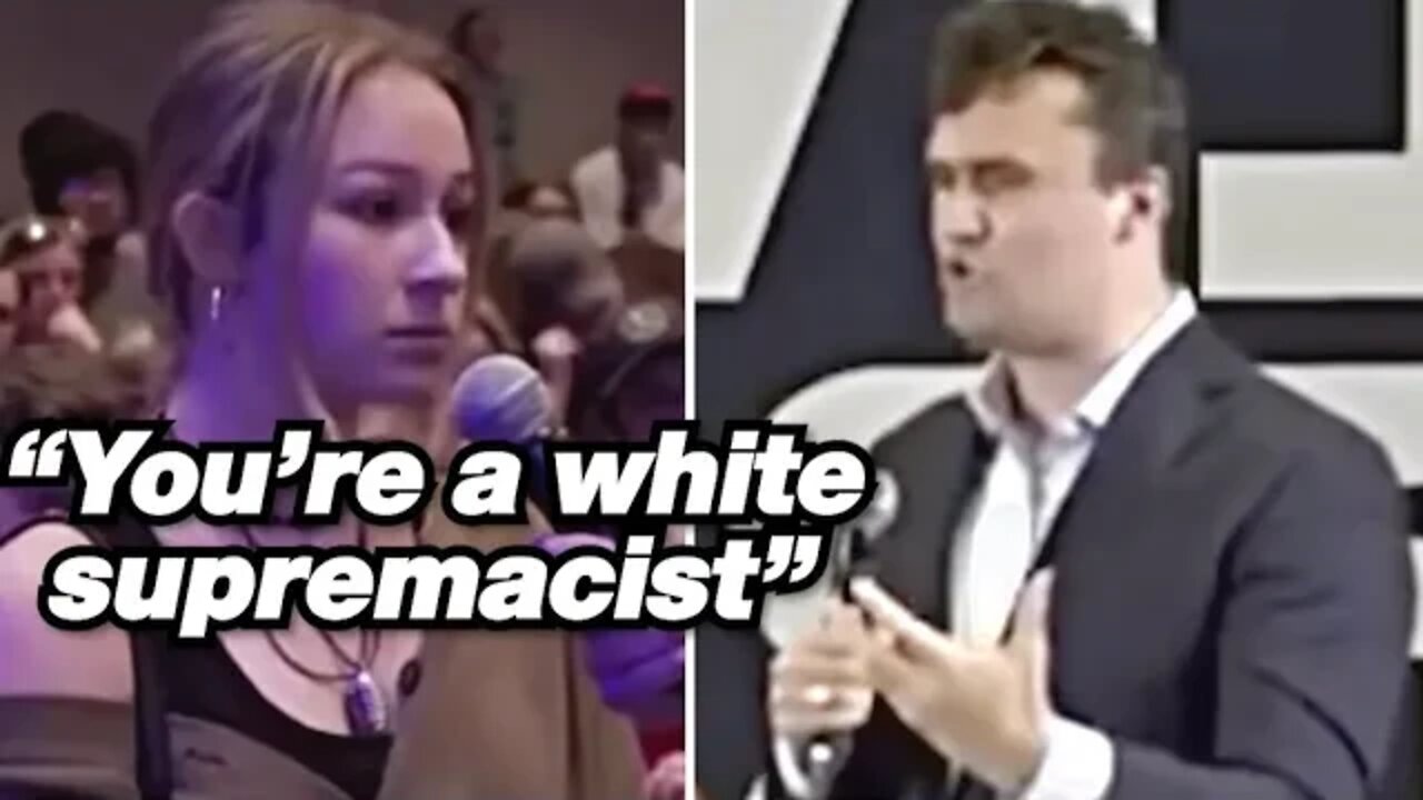 Race Obsessed Liberal Gets DESTROYED By Charlie Kirk #charliekirk