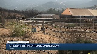 Storm preparations underway in San Diego County