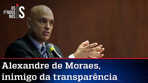 Articulação de Moraes contra o voto impresso fica mais evidente