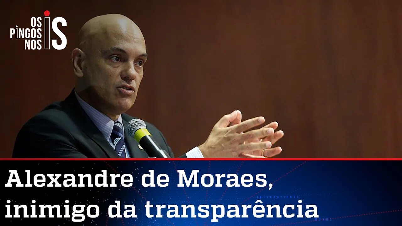 Articulação de Moraes contra o voto impresso fica mais evidente