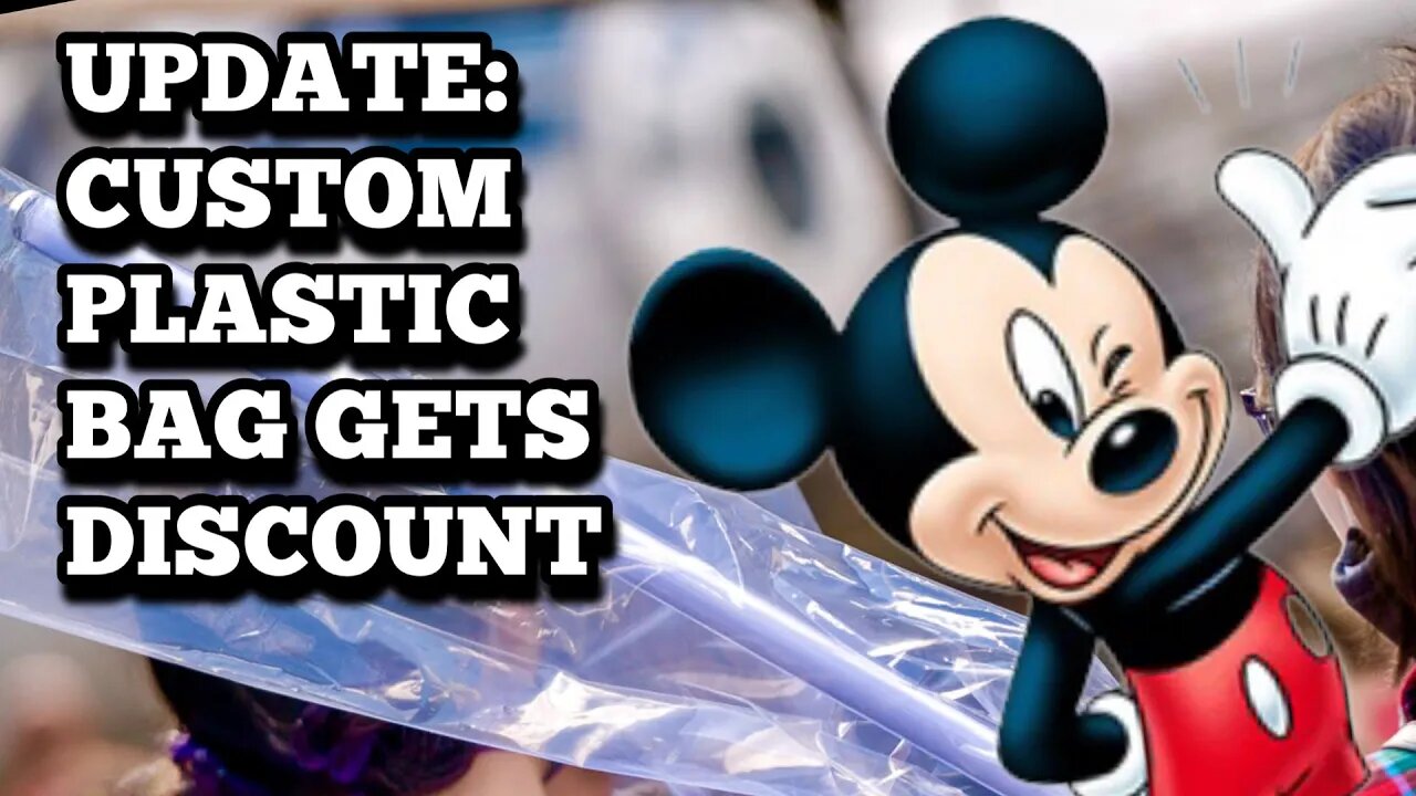 Disney Reacts to Guest Complaints About Plastic Bag Carrying Cases