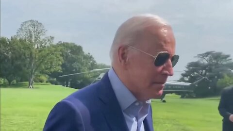 Joe Biden On His Butt!