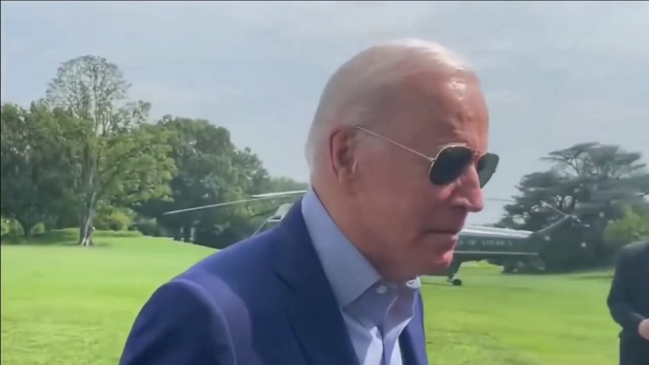 Joe Biden On His Butt!